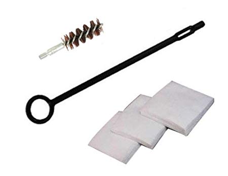 Westlake Market, Glock OEM Gun Cleaning Rod with Nylon Brush and 40 Cotton Patches for .357.38.40.45, 9mm