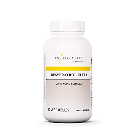 Integrative Therapeutics - Resveratrol Ultra - Anti Aging Formula - Spports Cellular Health to Reduce Oxidative Stress - 60 Capsules