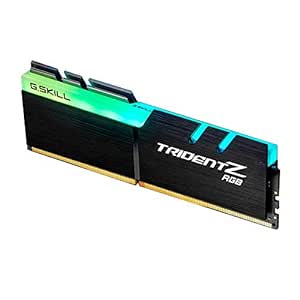 G.SKILL Trident Z RGB 8GB (1 * 8GB) DDR4 3200MHz CL16-18-18-38 1.35V Desktop Memory RAM - F4-3200C16S-8GTZR