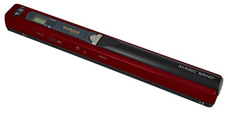VuPoint PDS-ST415R-VP Magic Wand Hand Scanner - Red
