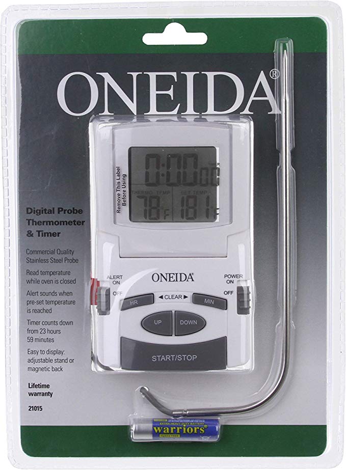 Oneida Digital Probe Thermometer with TImer
