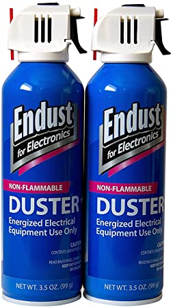 Endust Streak Free Duster 2-Pack, 3.5 Oz Non-Flammable with Bitterant