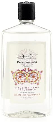 La Tee Da Fragrance Lamp Oil 32 Oz Pandamonium(Patchouli) .