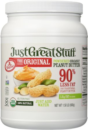 Betty Lou's Organic Powdered Peanut Butter, 1.5 Pound