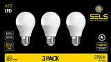 SELS A19 Led Light Bulb 10 Watts 806 Lumens E26 Standard Base 60 Watt Incandescent bulb Equivalent UL 2700K Soft White