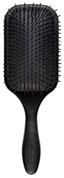 Denman Tangle Tamer Ultra for Wet & Dry Detangling for Long & Thick Hair, Black D90L