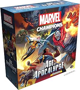 Marvel Champions The Card Game Age of Apocalypse Campaign Expansion - Cooperative Superhero Strategy Game for Kids and Adults, Ages 14 , 1-4 Players, 45-90 Min Playtime, Made by Fantasy Flight Games