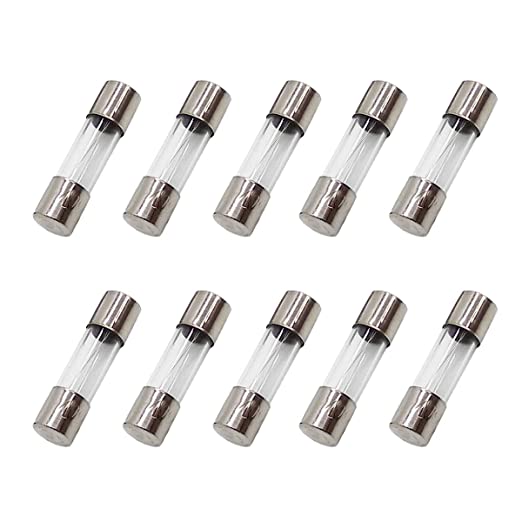 10 Pack F3AL250V 5x20 mm (3/16 in x 3/4 in) 3A Fast Blow Fuse 250V Glass Fuse Fast Acting Fuse