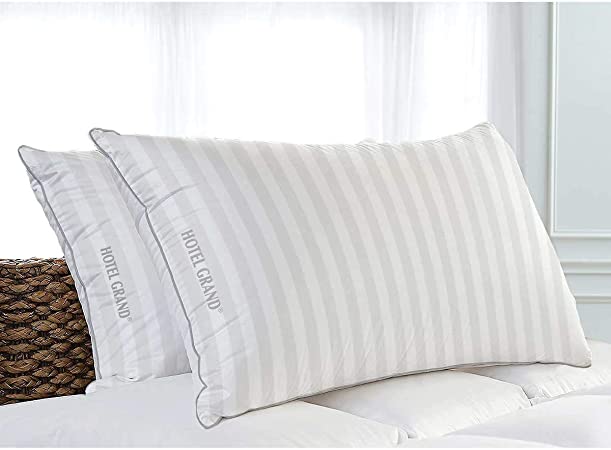 Hotel Grand Feather & Down Pillow, 2-Pack