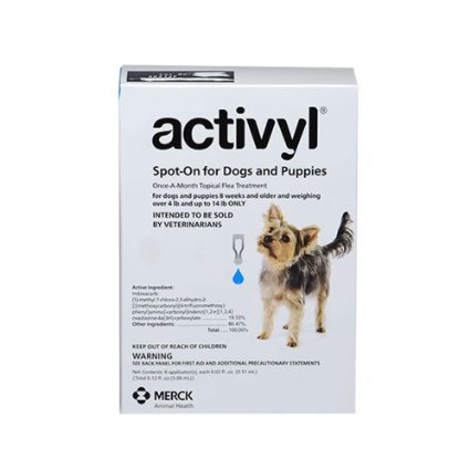 Activyl Over 4 Lb And Up To 14 Lb 6pk Dogs