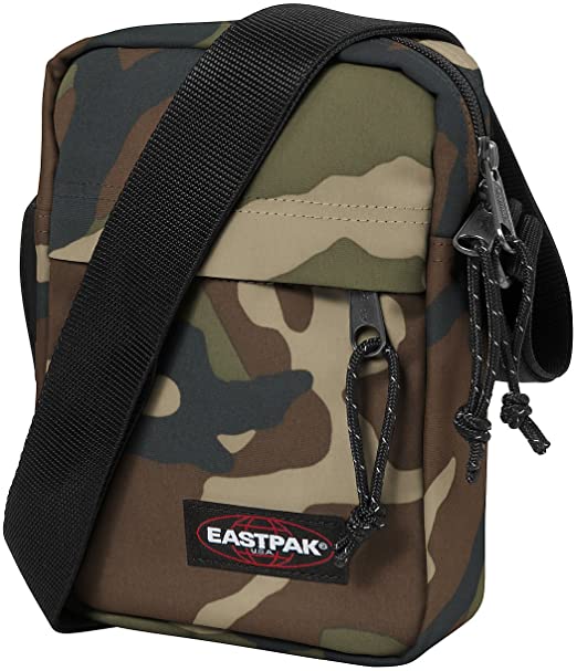 Eastpak Men's The One Crossbody Bag, Camo, Print, Brown, One Size