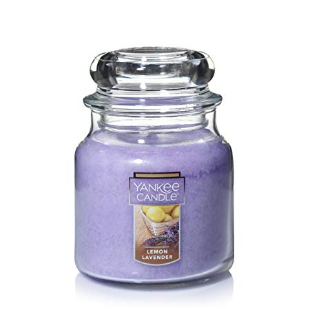 Yankee Candle Medium Jar Candle, Lemon Lavender