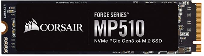 Corsair Force Series MP510 480GB NVMe PCIe Gen3 x4 M.2 SSD