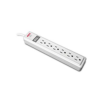 APC SurgeArrest Surge Protector Power Strip (P62)