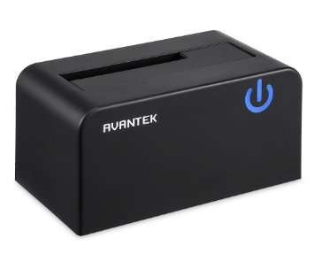 AVANTEK Hard Drive Docking Station USB 30 to SATA for 25- and 35-Inch Hard Disk