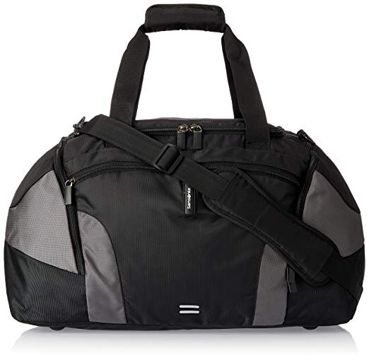 Samsonite Albi Polyester 22 inch Black Travel Duffle (Z93 (0) 09 008)