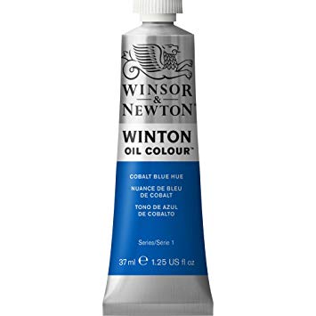 Winsor & Newton Winton Oil Colour Paint, 37ml tube, Cobalt Blue Hue