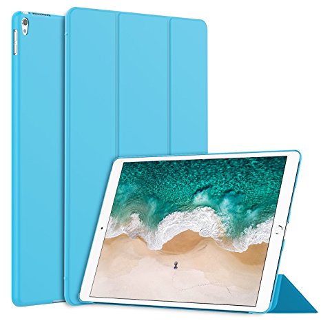 iPad Pro 10.5 Case, JETech Case Cover for the New Apple iPad Pro 10.5 Inch 2017 Model with Auto Sleep/Wake (Blue) - 3052A