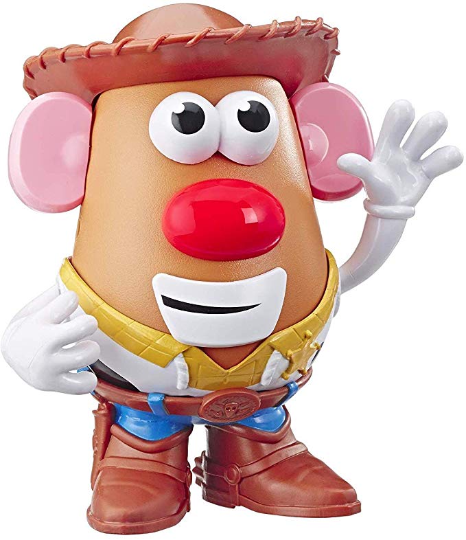 Mr Potato Head Disney/Pixar Toy Story 4 Woody's Tater Roundup Figure Toy for Kids Ages 2 & Up