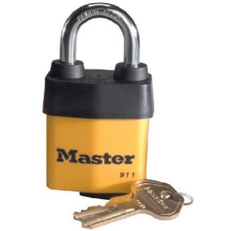 Master Lock 911DPF Laminated Pin Tumbler Padlock