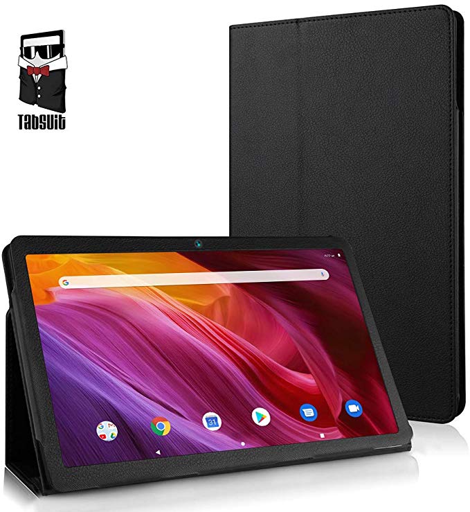 TabSuit Dragon Touch Max 10 Case 10.1" PU Leather Case Cover Stand for Dragon Touch Max 10 Android 9.0 Pie Tablet