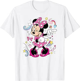 Mickey & Friends- Minnie Mouse Graphic Only T-Shirt