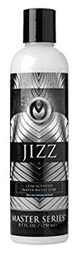 Master Series Jizz Cum Scented Water-Based Lube 8 fl. oz. by Unknown