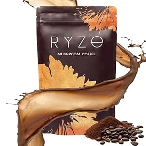 New Ryze Organic Mushroom Coffee 6.4oz 30days