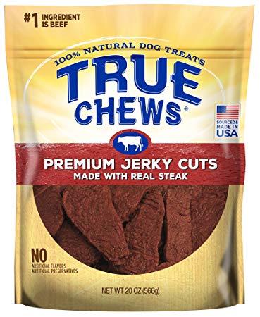 True Chews Premium Jerky Cuts Made with Real Steak