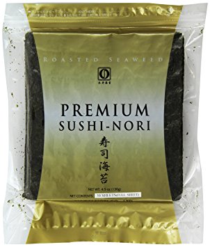 Nagai Premium Sushi Nori, 50 Count