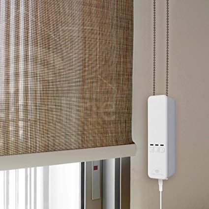 Ajax Online Blind Engine Motor– Smart WIFI Blinds Motor for Roller, Horizontal blinds, and curtains with pull cords & side mechanism. Compatible with Alexa,Google Home and Apple Siri Using Shortcuts.