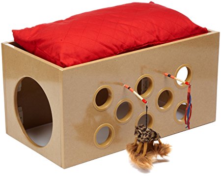 SmartCat Bootsie's Bunk Bed and Playroom for Cats