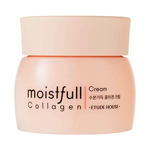 ETUDE HOUSE Moistfull Collagen Cream (1.76 ounces) - Skin Care Facial Moisturizing Night Cream - Anti Aging Wrinkle, Acne for women