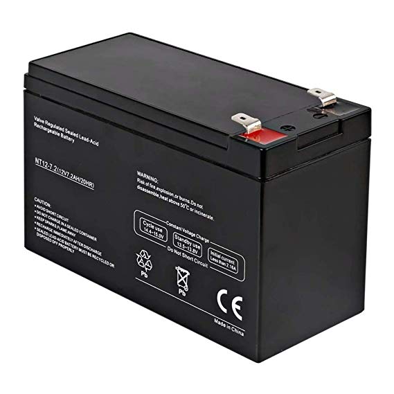 Hykolity 12V 7.2AH SLA Battery Replaces 7AH 7.5AH GT12080-HG GP1272 LC-R127R2P PX12072 WP7.2-12 UB1270 APC ES 550VA - Verizon FiOS and UPS Battery