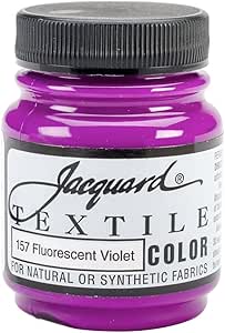 Jacquard Products Fluor Viol-Textile Color Paint, Acrylic, Multicolour