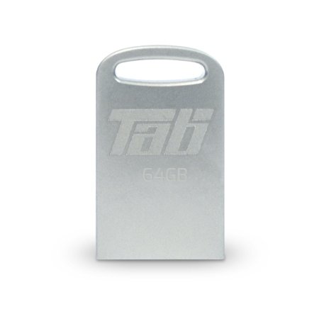 Patriot 64GB Tab Series Micro-Sized USB 3.0 Flash Drive with Up To 140MB/Sec and Metal Housing (PSF64GTAB3USB)