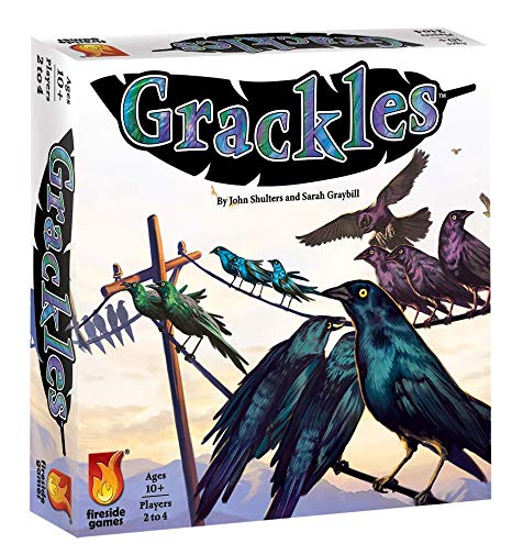 Fireside Games Grackles - Board Games for Families - Board Games for Adults