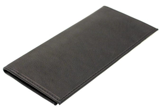 Paul & Taylor Men's Leather Checkbook Cover Bifold Wallet - Multiple Colors!