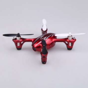 Hubsan X4 H107C 2.4G 4CH RC Quadcopter With HD 2 MP Camera RTF - RED/WHITE