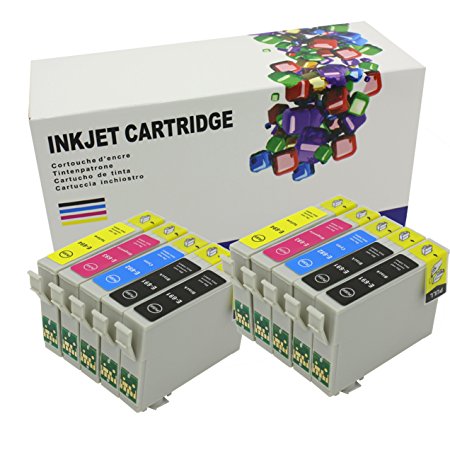 Hi Ink Compatible Ink Cartridge Replacement for Epson T069 (4xBlack, 2xCyan, 2xMagenta, 2xYellow, 10-Pack)