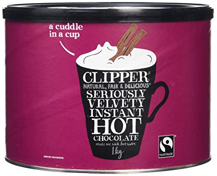 Clipper Fairtrade Instant Hot Chocolate 1 Kg