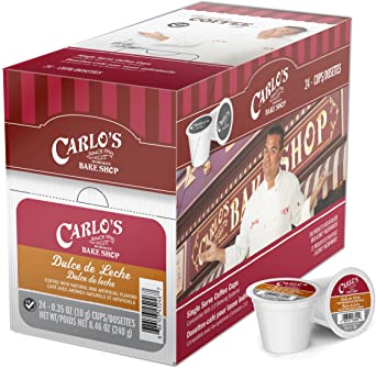 Cake Boss Dulce De Leche Coffee Capsule, Compatible with Keurig K-Cup Brewers, 24-Count