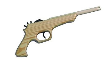 Lugar 12-Shot Rubber Band Gun - MOST AMAZING & SAFE FUN EVER!