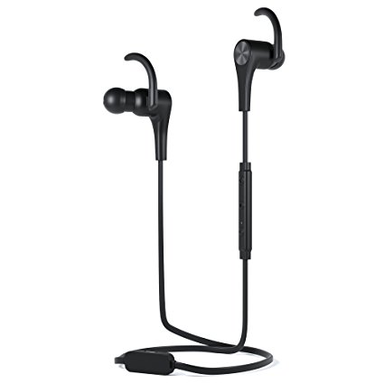 Symphonized Bluetooth Wireless and Wired Earbuds | Hybrid In-Ear Headphones with Mic and Volume-Control | Sweatproof Sport Workout Earphones for the Gym and Running| Magnetic Noise-Isolating Ear Buds