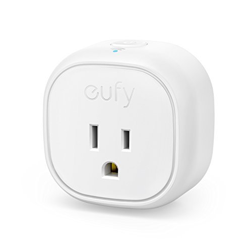 [No Hub Required] Eufy Smart Plug, Works With Amazon Alexa and Google Assistant, Wi-Fi Enabled, White, Set Schedules, Countdown Timer, Control Remotely, Away Mode,Manage Energy Costs From Your Phone