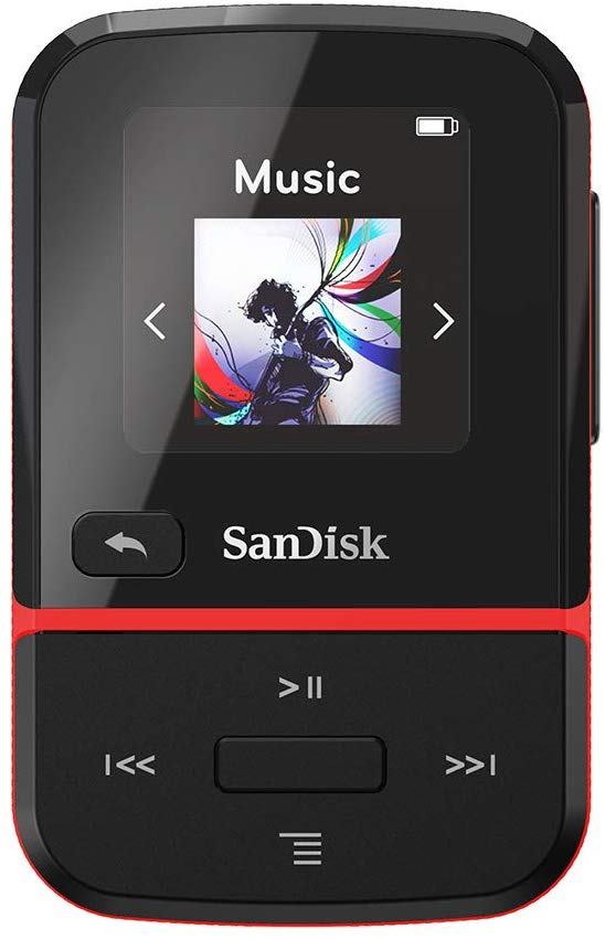 SanDisk Clip Sport Go 32GB MP3 Player Red