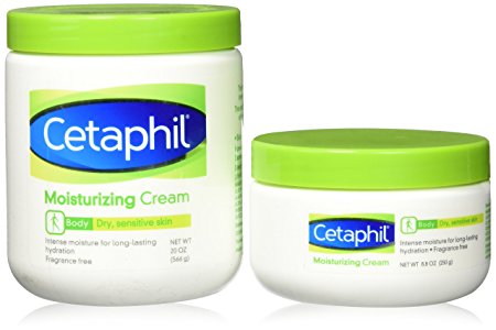 Cetaphil Cream - 2 Pack - 28.8 Oz Total - 20 Oz Jar and 8.8 Oz Jar (Perfect for Travel)