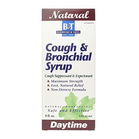 Boericke & Tafel Cough and Bronchial Syrup, Daytime, 8 Ounce