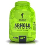 Muscle Pharm Arnold Schwarzenegger Series Iron Mass Weight Gainer Chocolate Malt 5 Pound