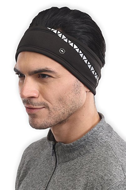 Fleece Ear Warmers Headband / Ear Muffs for Men & Women - Stay Warm & Cozy with our Thermal Polar Fleece & Performance Stretch. Perfect for Sports & Daily Wear
